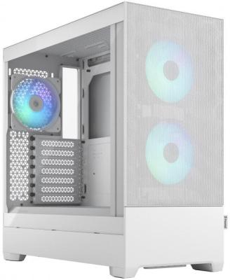 Корпус Fractal Design PoP Air RGB White TG белый без БП ATX 3x120mm 2xUSB3.0 audio bott PSU