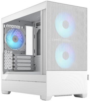 Корпус Fractal Design PoP Mini Air RGB White TG белый без БП ATX 3x120mm 2xUSB3.0 audio bott PSU