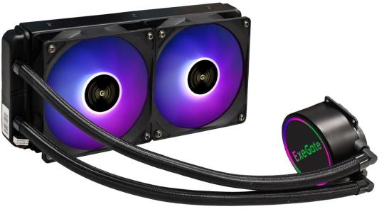Система охлаждения жидкостная для процессора Exegate BlackWater-240V2.PWM.RGB