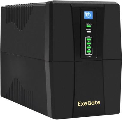 ИБП Exegate Power Back BNB-1000.LED.AVR.2SH.RJ.USB 1000VA