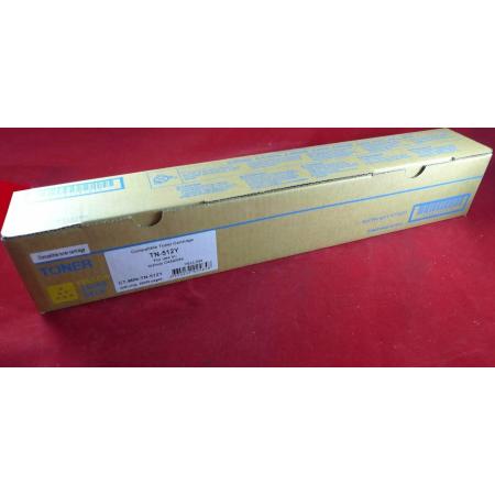 Тонер Konica-Minolta bizhub C454/554 TN-512Y yellow (туба 510г) ELP Imaging®