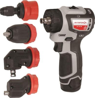 Дрель-шуруповёрт интерскол ДА-10/12В