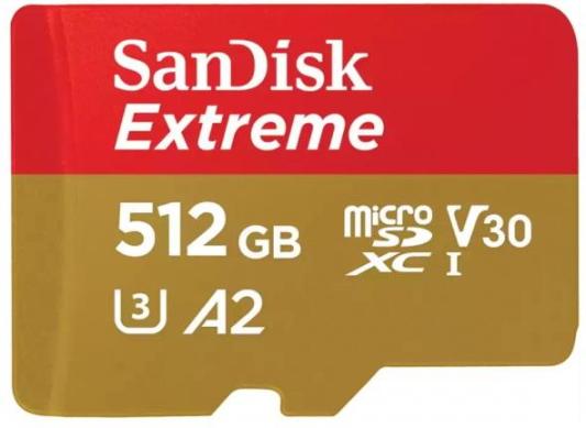 Карта памяти microSDXC 512Gb SanDisk Extreme