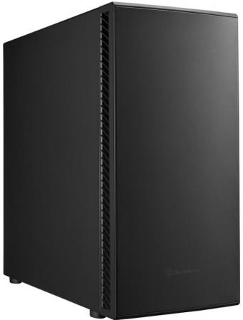 Корпус ATX SilverStone SST-SEQ1B Без БП чёрный