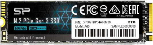SSD накопитель Silicon Power A60 2 Tb PCI-E 3.0 x4
