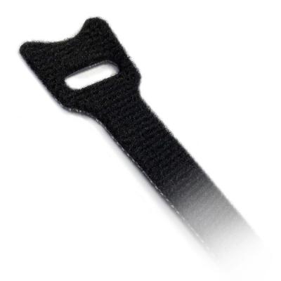 Hyperline WASN-310-BK-10 Хомут для кабеля, липучка с мягкой застежкой, 310x14 мм, черный (10 шт.)