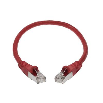Патч-корд ACD-LPS6AZ-5DC [ACD-LPS6AZ-5DC] Cat6a SSTP 26AWG 4Pair, CU, LSZH, Вишневый, 0.5м