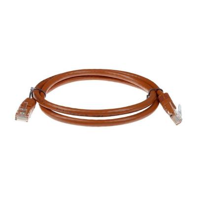 Патч-корд ACD-LPU6Z-20N [ACD-LPU6Z-20N] Cat6 UTP 26AWG 4Pair, CU, LSZH, Коричневый, 2м