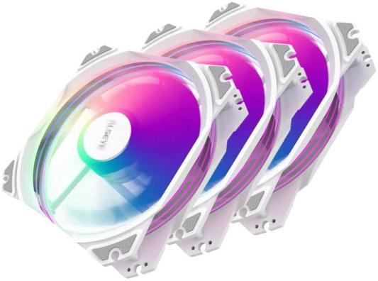 M120-PWA KIT FAN 3*120mm, 800~1700rpm, 31~66CFM, 19.4~33.8dBA, AURA RGB, PWM + 3pin Aura, RTL{24} (875712)