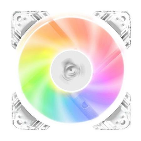 N12-W FAN 120mm, 700~1800rpm, 25.98~64.46CFM, 17.4~34.8dBA, PWM, WHITE, RTL