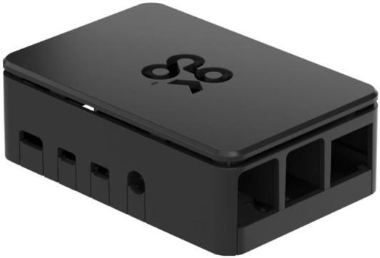 Raspberry Pi 4 Model B Official Case Okdo Standard Series, Black, Retail, для Raspberry Pi 4 Model B  (187-3797/187-3798)(ASM-1900133-21) RTL {96} (815058)