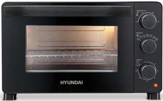 Мини-печь Hyundai MIO-HY080 23л. 1500Вт черный
