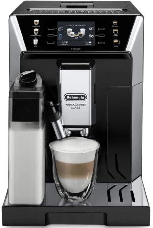 Кофемашина DeLonghi ECAM550.65.SB 1450 Вт черный серебристый