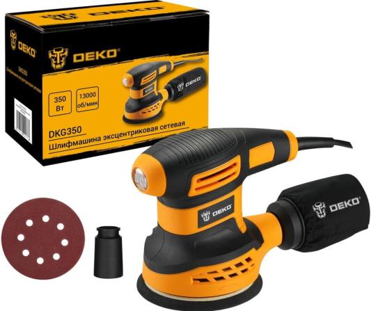 Эксцентриковая шлифмашина DEKO DKG350 125 мм 350 Вт
