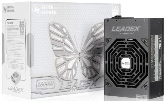 Super Flower Power Supply Leadex Titanium, 1600W, ATX, 140mm, 14xSATA, 9xPCI-E(6+2), 5xPCI-E(6), APFC, 80+ Titanium, Full Modular