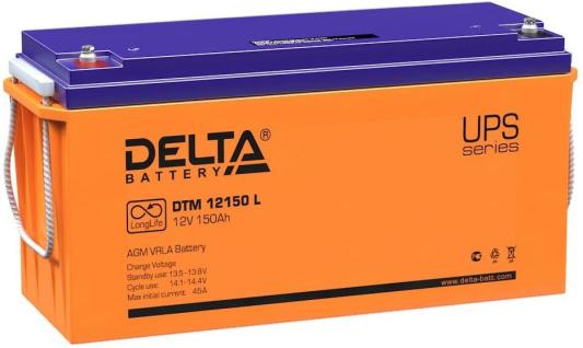 Аккумуляторная батарея DELTA BATTERY DTM 12150 L