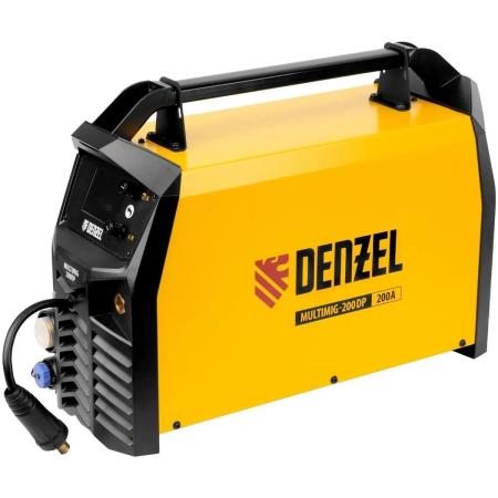 Аппарат инвертор. полуавтомат. сварки MultiMIG-200DP Synergy Double Pulse, 200 А, ПВ 80%// Denzel
