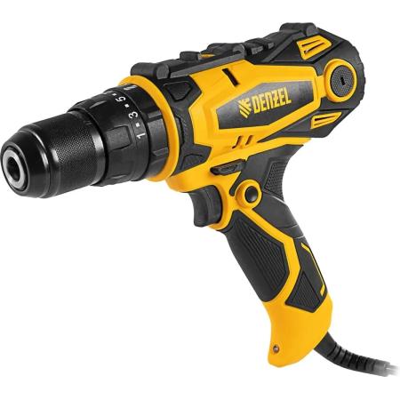 Дрель-шуруповерт сетевая ударная ISD-300-13// Denzel