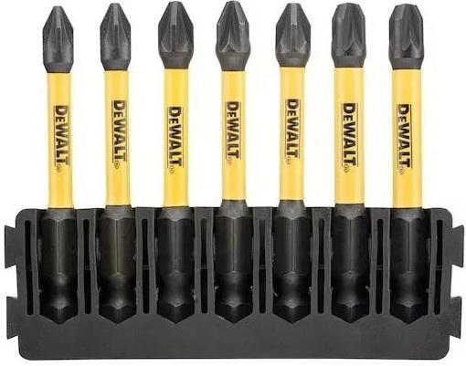 Набор бит 7шт . 57  ММ POZI MIX BAR FLEXTORQ  DT70822-QZ DT70822-QZ DeWalt