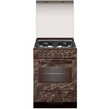 Плита Комбинированная Gefest ПГЭ 6302-03 0054 коричневый мрамор реш.чугун