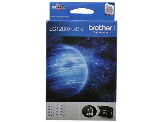 Картридж Brother Bro-LC1280XLBK 2400стр Черный