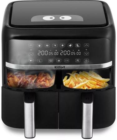 Аэрогриль Kitfort КТ-2248 2850Вт черный