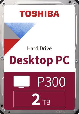 Жесткий диск Toshiba Original SATA-III 2Tb HDWD320UZSVA Desktop P300 (7200rpm) 256Mb 3.5"