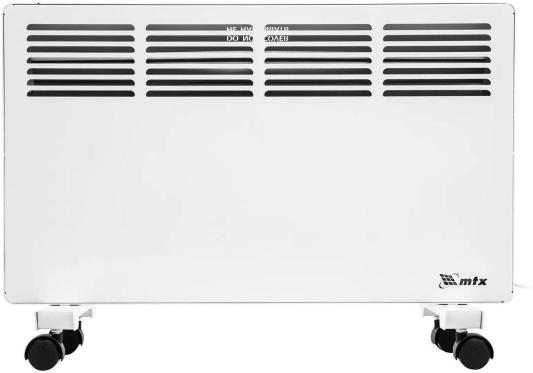Конвектор электрический КМ-2000.2, 230 В, 2000 Вт, X-образный нагреватель, колеса, термостат // MTX