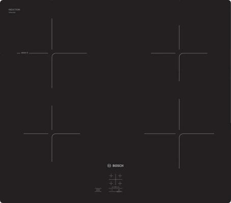 Варочная панель индукционная Bosch PUG61KAA5E черный