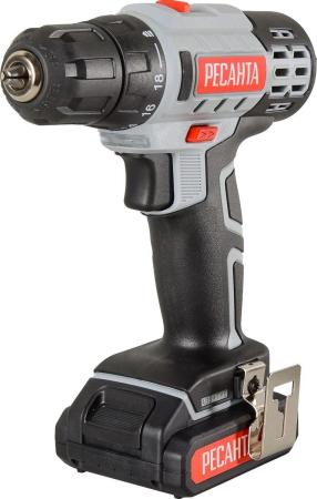 Дрель-шуруповерт Ресанта ДА-14-2ЛК аккум. патрон:быстрозажимной (кейс в комплекте) (75/14/4)