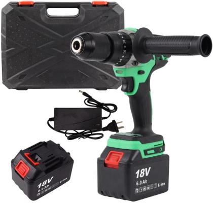 Дрель-шуруповёрт Zitrek Green Impact 18V Li-ion 2x6.0Ач [063-4046]