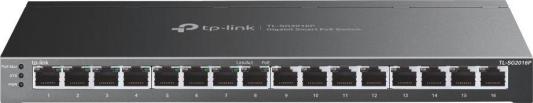 Коммутатор TP-Link SG2016P (L2+) 16x1Гбит/с 8PoE+ 120W управляемый
