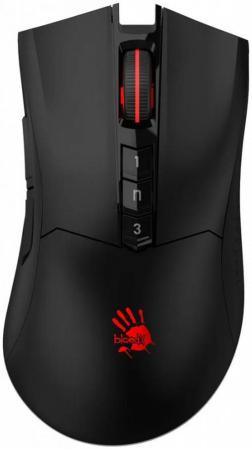 Мышь беспроводная A4TECH Bloody R90 Plus чёрный USB + радиоканал