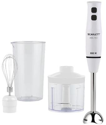 Блендер погружной Scarlett SC-HB42F06 850Вт белый