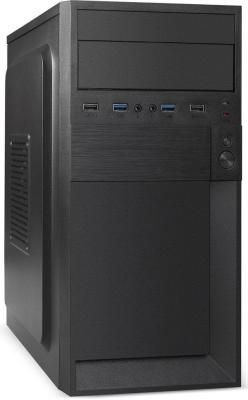 Корпус Minitower ExeGate BAA-105U2-01-AAA450 Black (mATX, БП 450W, 2xUSB,2xUSB3.0, черный) (EX291147RUS)
