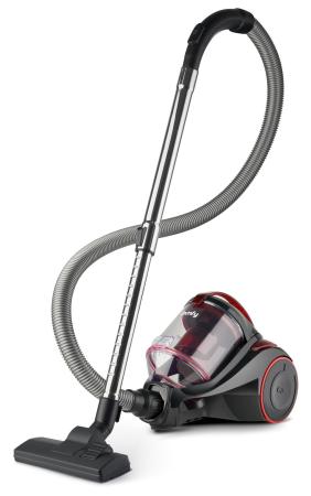 Пылесос Domfy DSC-VC704 сухая уборка черно-красный