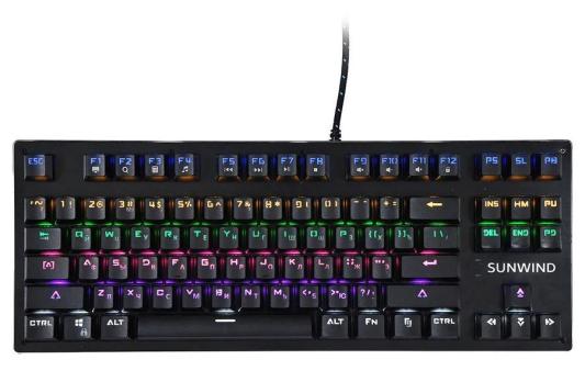 Клавиатура SunWind SW-K900G Black USB