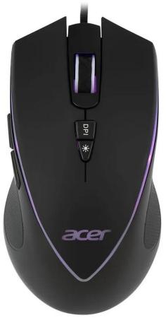 Мышь проводная Acer OMW131 чёрный USB