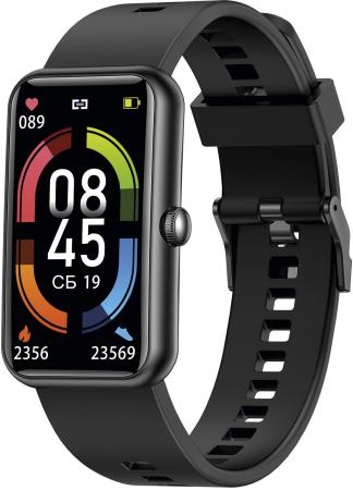 Смарт-часы SunWind SW45,  1.47",  черный / черный [sw45b]