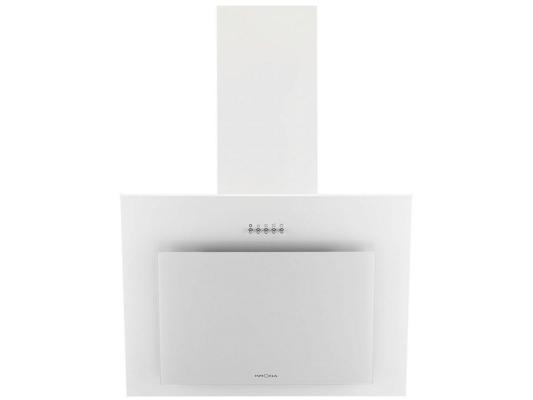Вытяжка каминная Krona Fiona 600 PB,  белый,  кнопочное управление [ка-00001994]