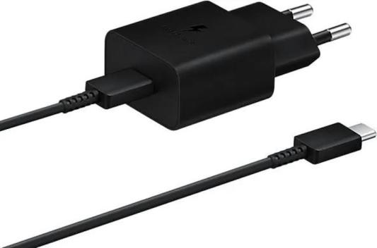 Сетевое зарядное устройство Samsung EP-T1510XBEGEU 2А USB-C черный