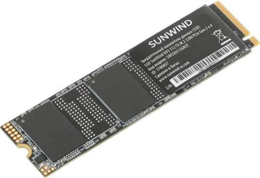 SSD накопитель SunWind NV3 512 Gb PCI-E 3.0 x4