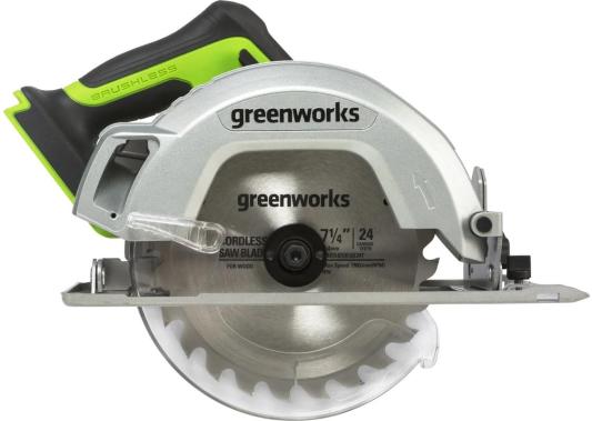 Greenworks GD24CS 24В Пила циркулярная (без аккум.бат и зарядн.уст-ва) [1500907]