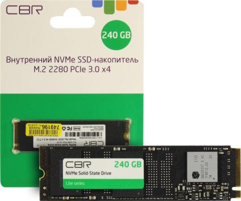 SSD накопитель CBR Lite 240 Gb PCI-E 3.0 x4