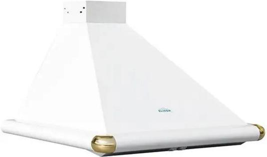 Вытяжка каминная Elikor Сатурн 50П-180-В1Л белый/золотистый управление: ползунковое (1 мотор)