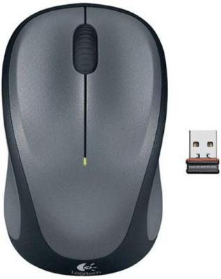Мышь беспроводная Logitech M235 серый USB + радиоканал