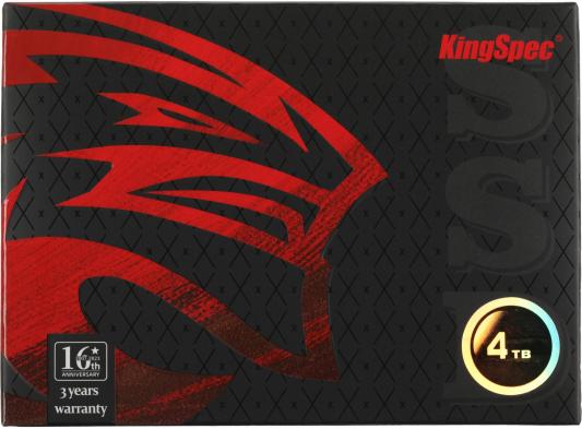 SSD накопитель Kingspec P3-4TB 4 Tb SATA-III