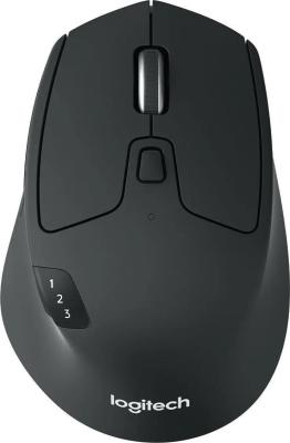 Мышь беспроводная Logitech M720 Triathlon (1000dpi, Bluetooth, 2.4 GHz/USB-ресивер (Logitech Unifying®), 8 кнопок, 1 батарея типа AA) (арт. 910-004794, M/N: M-R0062 / C-U0007)