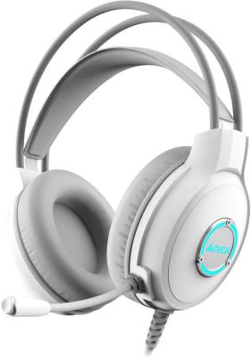 Гарнитура A4TECH Fstyler FH300U,  для компьютера, мониторные,  белый  [fh300u white]