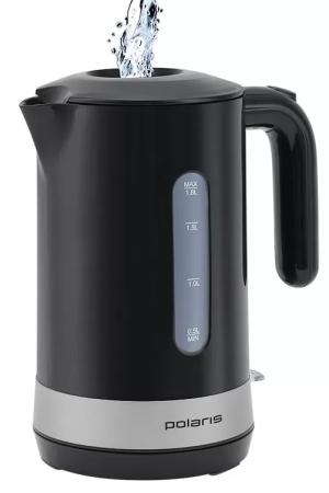 Чайник электрический Polaris PWK 1803C 2200 Вт чёрный 1.8 л пластик